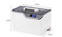 600ml Intelligent Ultrasonic Cleaner Cleaning Machine Digital Wave Jewelry Glasses Circuit Board Cleaning Machine Z30 - Dynagem 