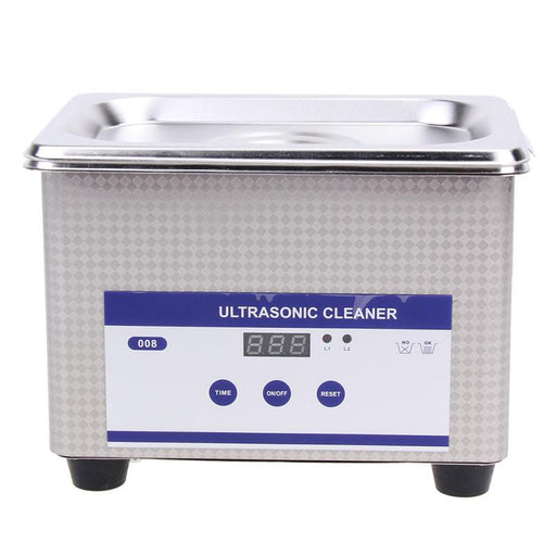 Mini Digital Ultrasonic Cleaner 800ml Tank Capacity Jewelry Watch Dental 35W 42,000Hz Ultrasound Sterilizer - Dynagem 