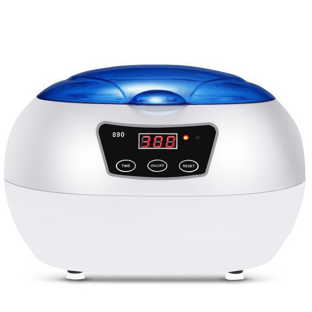 Digital Ultrasonic Cleaner Professional Mini Ultrasound Machine To Remove Jewelry Eyeglasses Dirt Oil Grime - Dynagem 