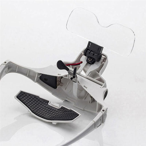 Interchangeable Lens Magnifier Glasses Loupe With Light - Dynagem 