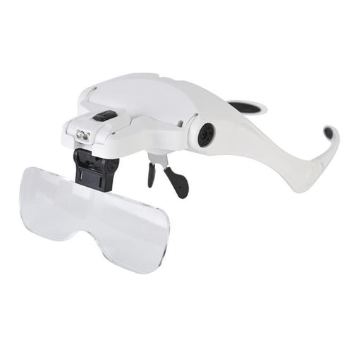 Interchangeable Lens Magnifier Glasses Loupe With Light - Dynagem 