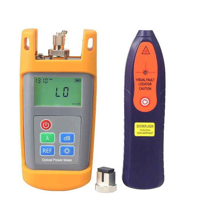 Mini Portable Optical Power Meter Red Laser Fiber Optic Test Pen - Dynagem 