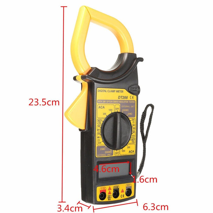 LCD Digital Clamp Multimeter - Dynagem 