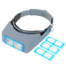 Double Lens Head-mounted Headband Magnifier Loupe - Dynagem 