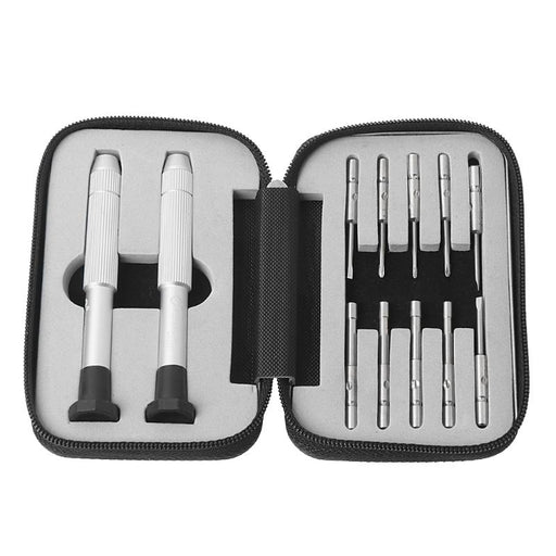 12Pcs/Set Precision Screwdriver Bits - Dynagem 