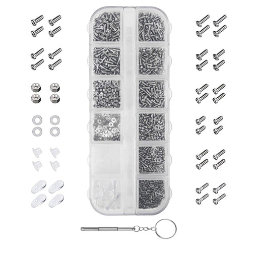 Tiny Screws Tool Set 1100pcs/set Micro Screws - Dynagem 