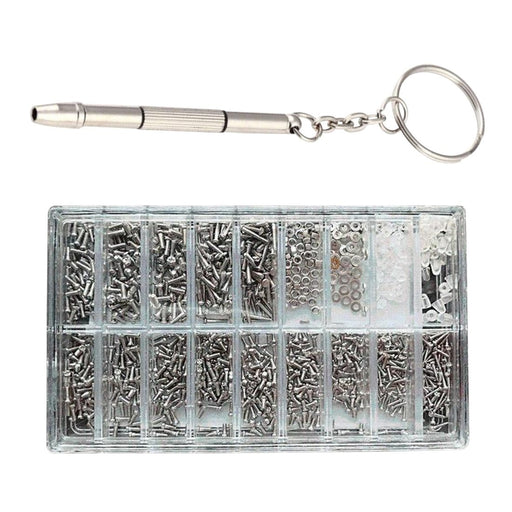 Multi Screwdriver Stainless Steel Screws + 600/1000Pcs - Dynagem 