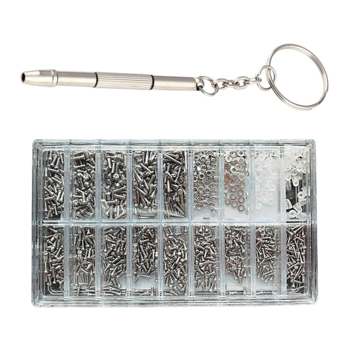 Multi Screwdriver Stainless Steel Screws + 600/1000Pcs - Dynagem 