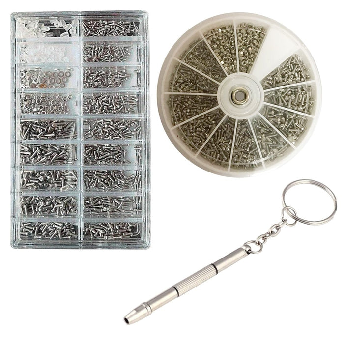 Multi Screwdriver Stainless Steel Screws + 600/1000Pcs - Dynagem 