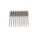 10 Pcs SH1/4, 75mm Long S2 Magnetic Hex Head Screwdriver Bits - Dynagem 