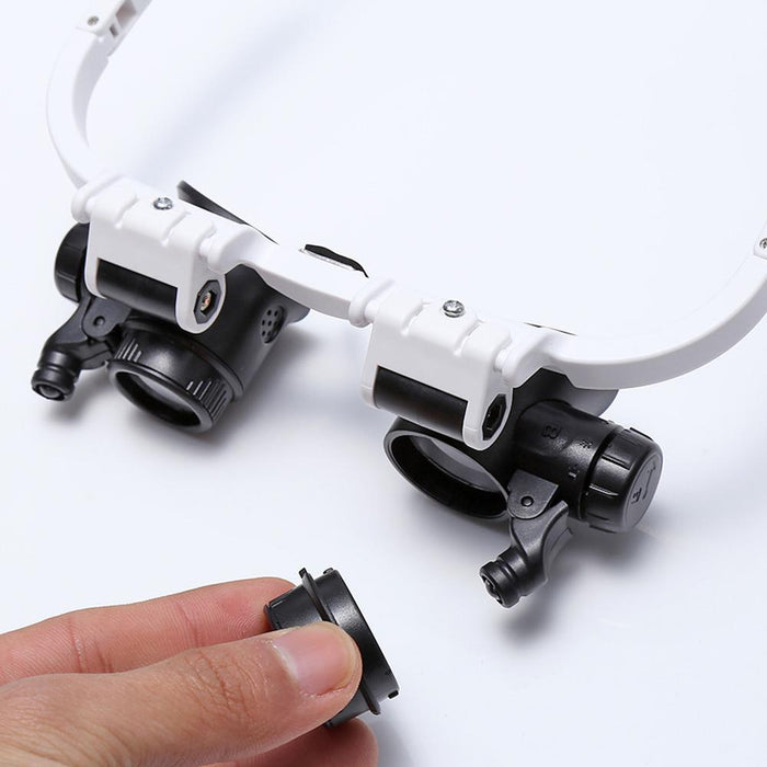 8x 15x 23x Double Eye Loupe - Dynagem 